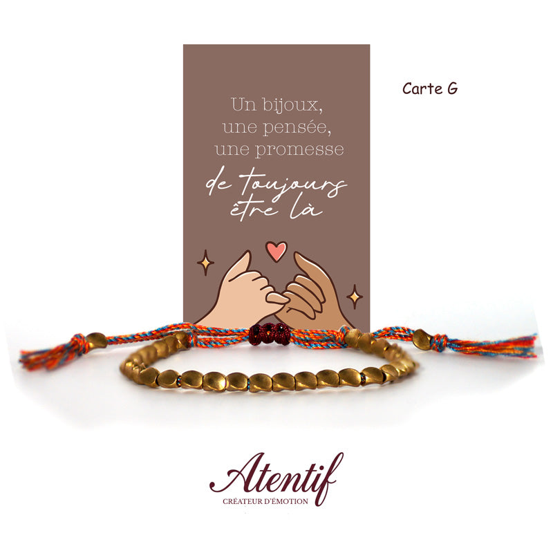 Bracelet "Nœud de Vœux Sacrés"