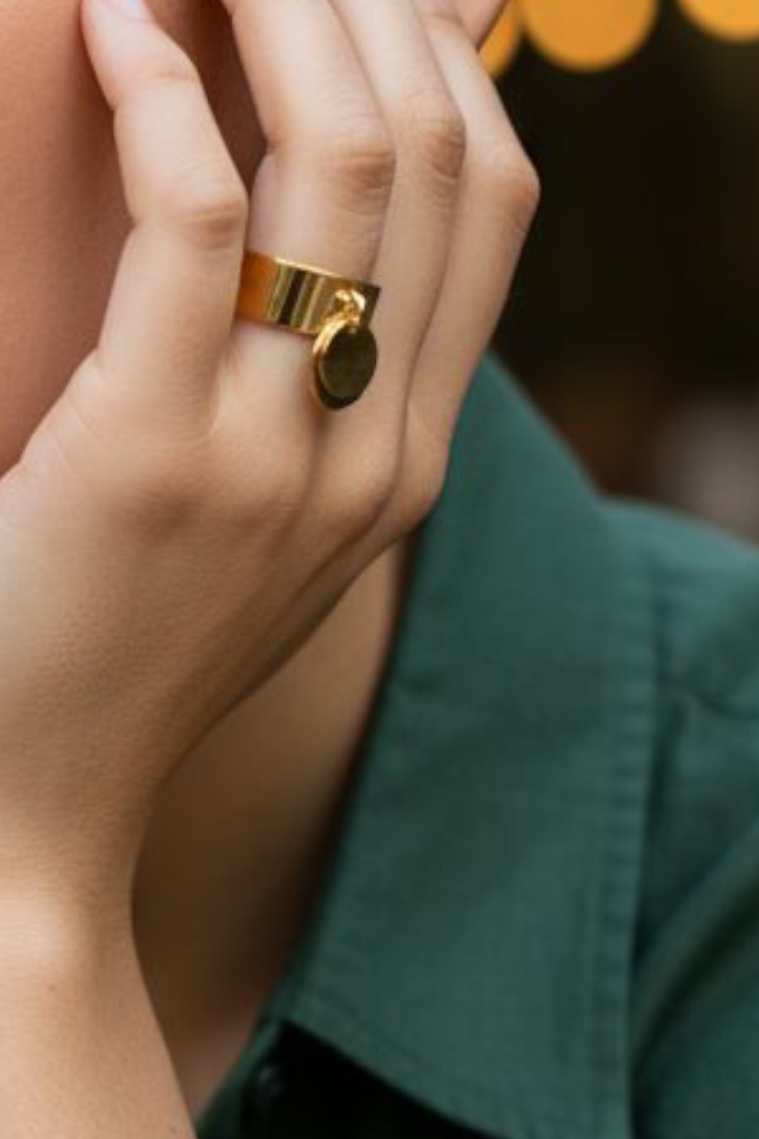 Bague "Talisman Moderne"
