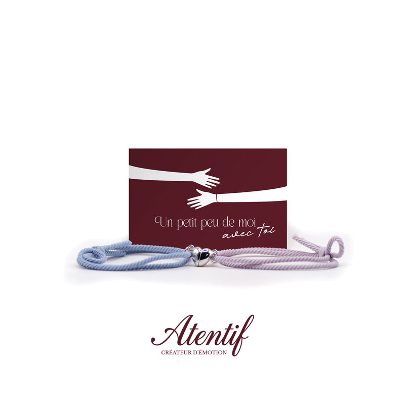 Bracelet "Moitié de mon cœur"