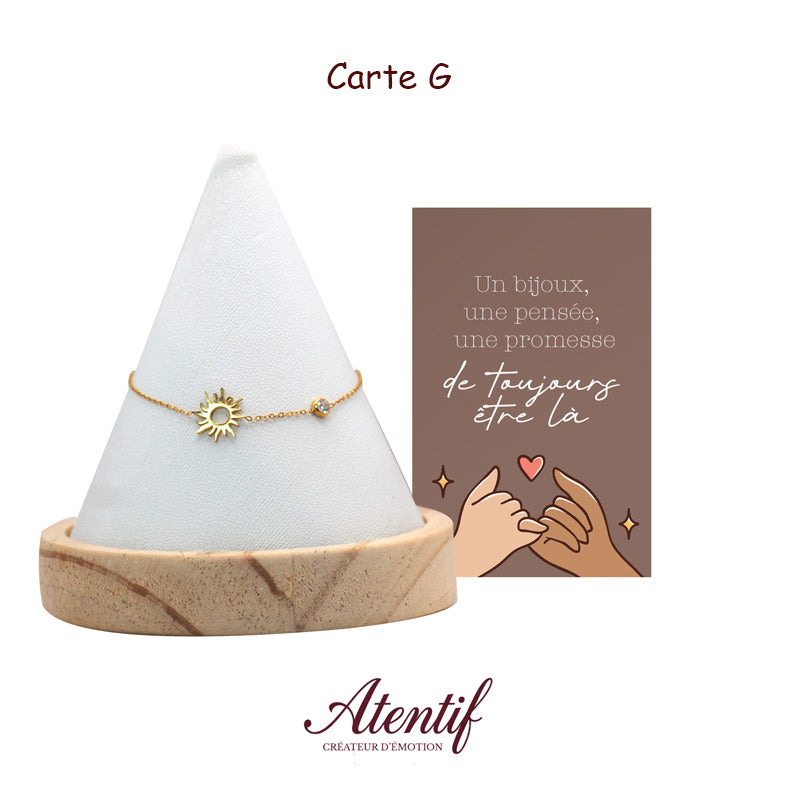 Bracelet "Mon Rayon de Soleil"