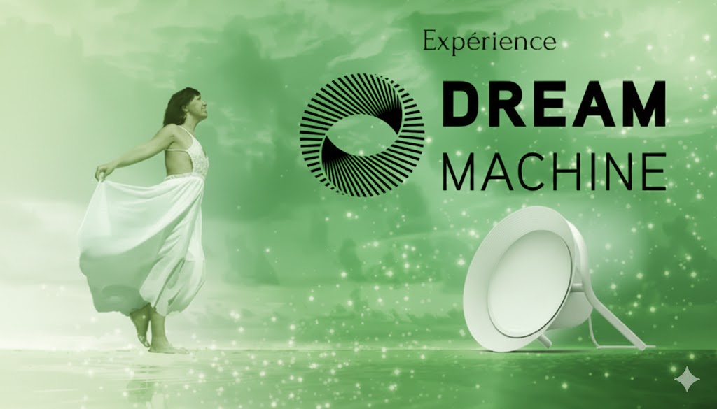 La Dream Machine, appareil de luminothérapie pour le lâcher-prise et le sommeil réparateur à Pézenas